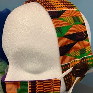 Headband and mask. Button in side. Handmade. New